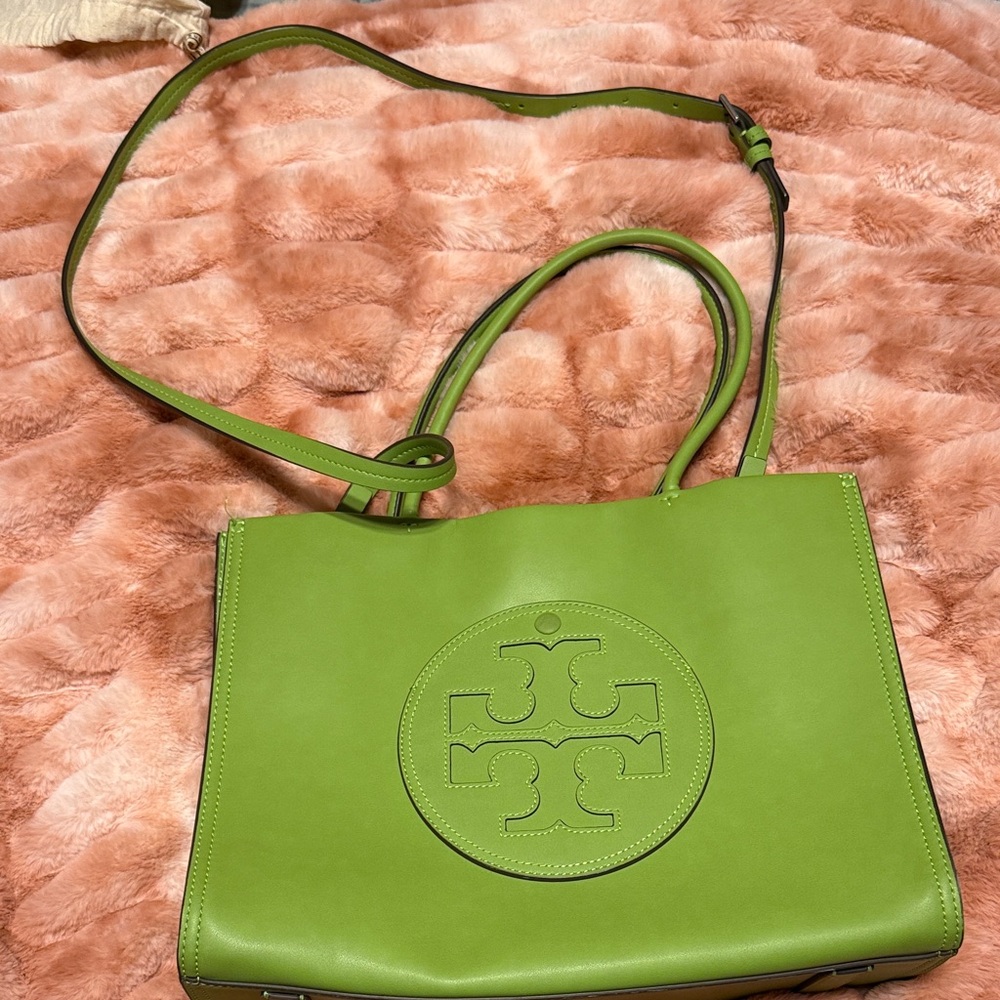 Tory Burch Lime Green Shoulder Bag
